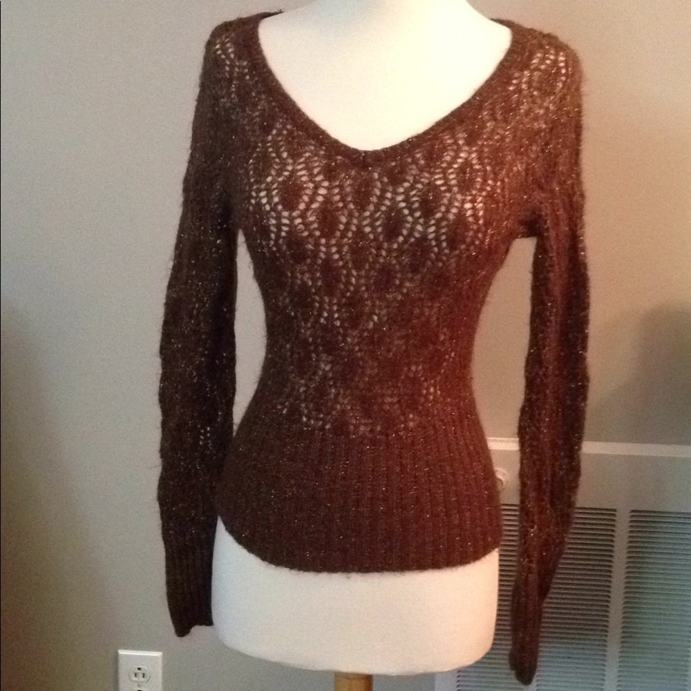 Brown sweater